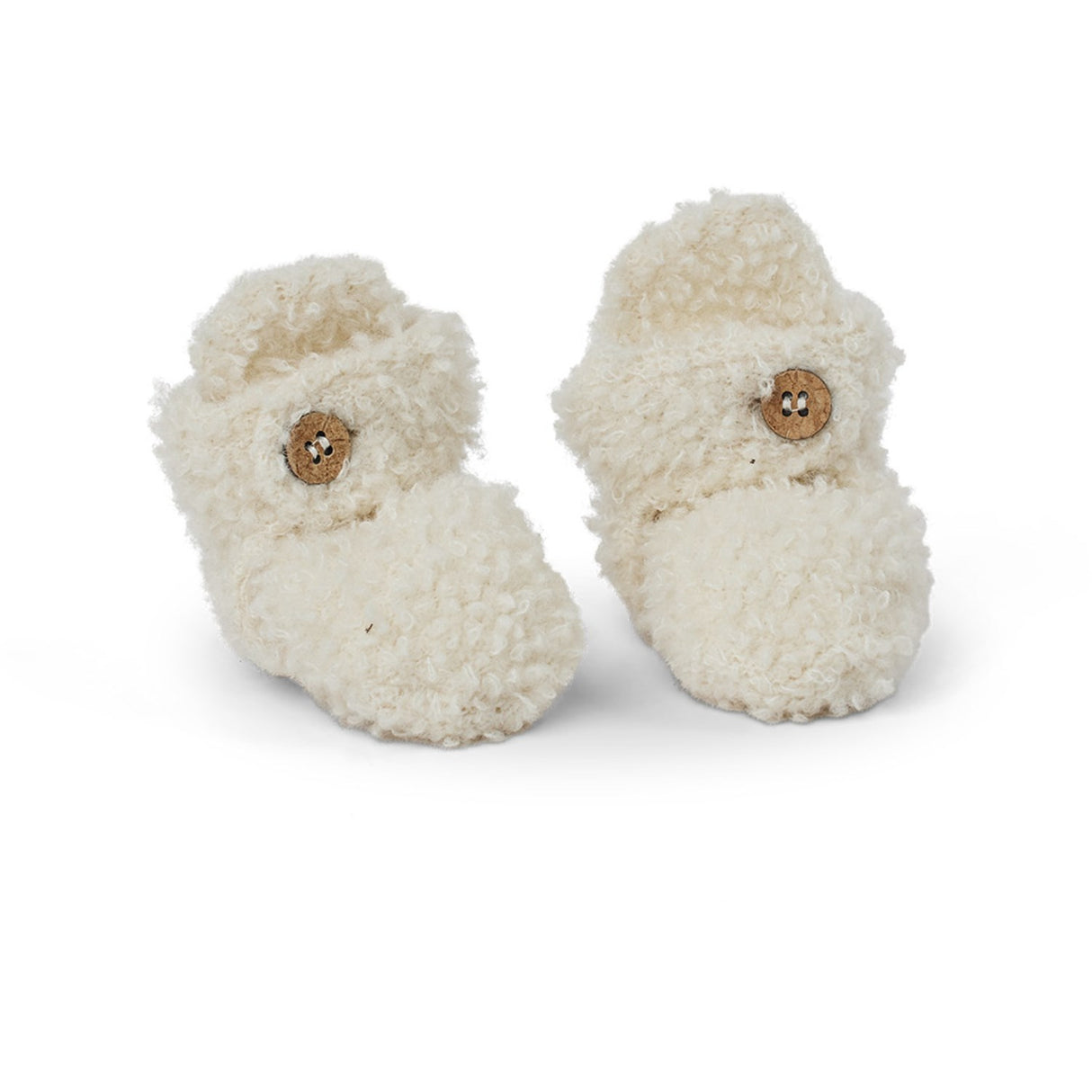 Smallstuff Off White Futter Bouclé Merinoull