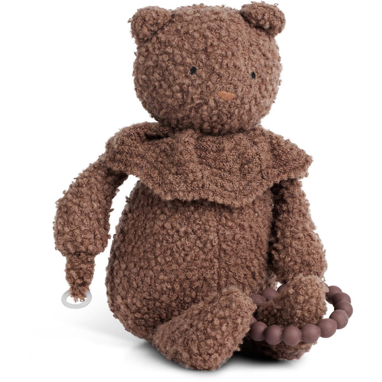 Smallstuff Rose Brown Aktivitet Djur Bear Bouclé Merinoull