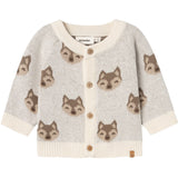 Lil'Atelier Birch Lamoe Stickad Cardigan