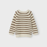 Lil'Atelier Birch Emlen Stickad Blus Stripe