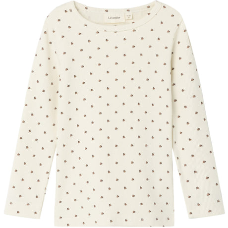 Lil'Atelier Turtledove Ladybug Lago Kim Slim Blouse Noos