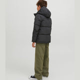 Jack & Jones Junior Black Cospeed Puffer Jacka 9