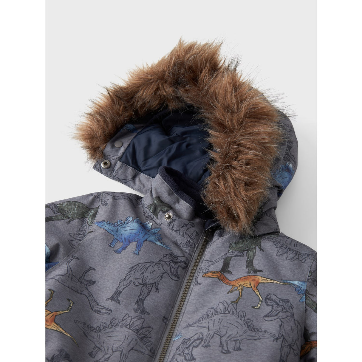 Name It Mockingbird Dinosaur Snow10 Vinterdräkt AOP Fo Noos