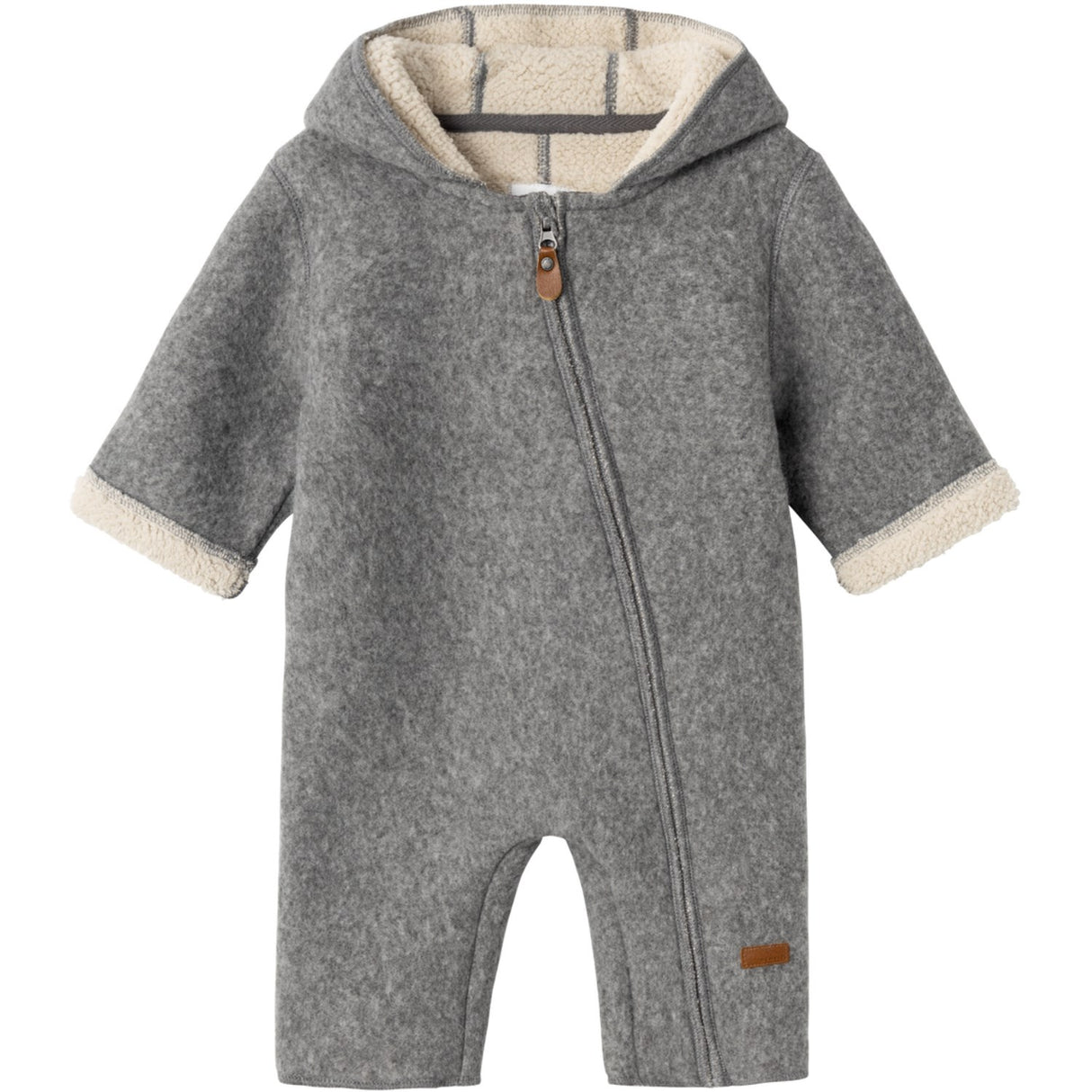 Name It Grey Melange Mily Sleepsuit3