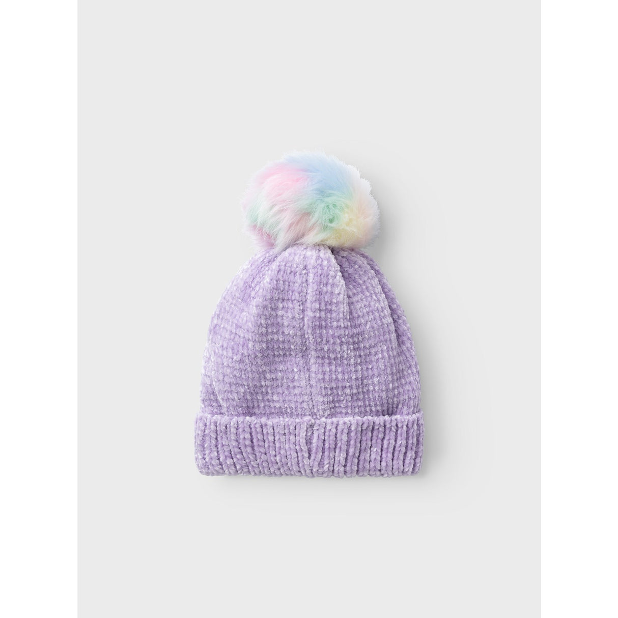 Name It Pastel Lilac Metea Stickad Beanie1