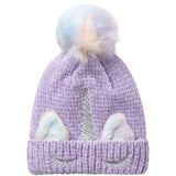 Name It Pastel Lilac Metea Stickad Beanie1