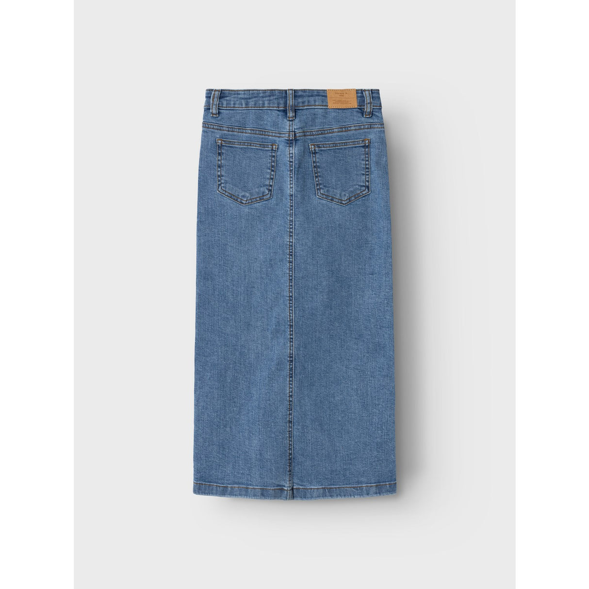 Name It Medium Blue Denim Kylie Maxi Denim Kjol