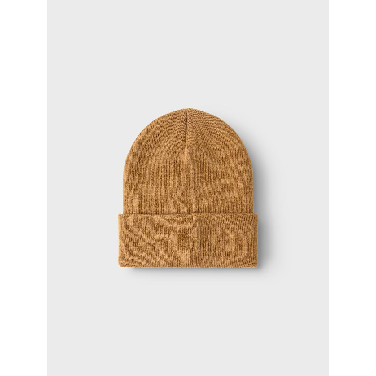 Name It Brown Sugar Malik Stickad Beanie Badge