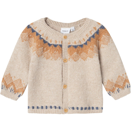 Name It Peyote Melange Onor Stickad Cardigan