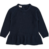 Copenhagen Colors Navy Stickad Pullover