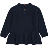 Copenhagen Colors Navy Stickad Pullover