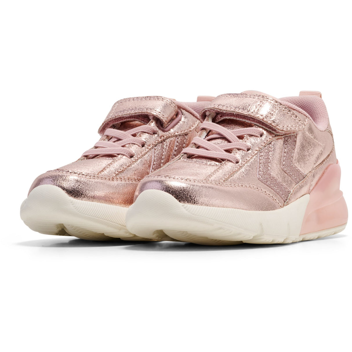 Hummel Pink Daylight Glitter Jr Sneakers