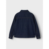 Name It Dark Blue Denim Unwashed Reese Denim Jacka