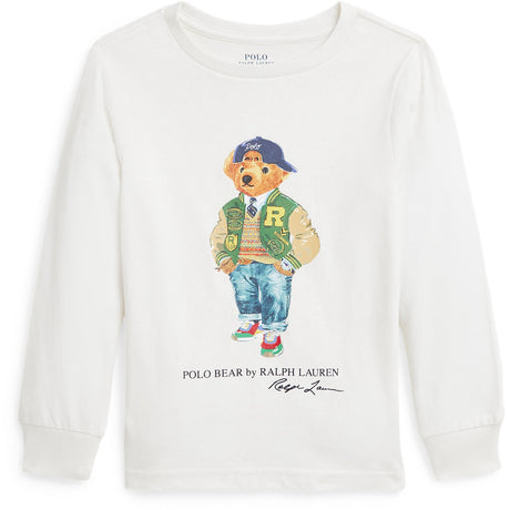 Pikétröja Ralph Lauren Deckwash white Bear Blouse