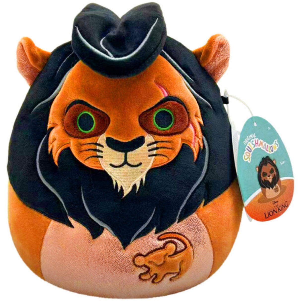 Squishmallows 20 cm Disney Løvernes Konge 30 års Jubilæum Scar