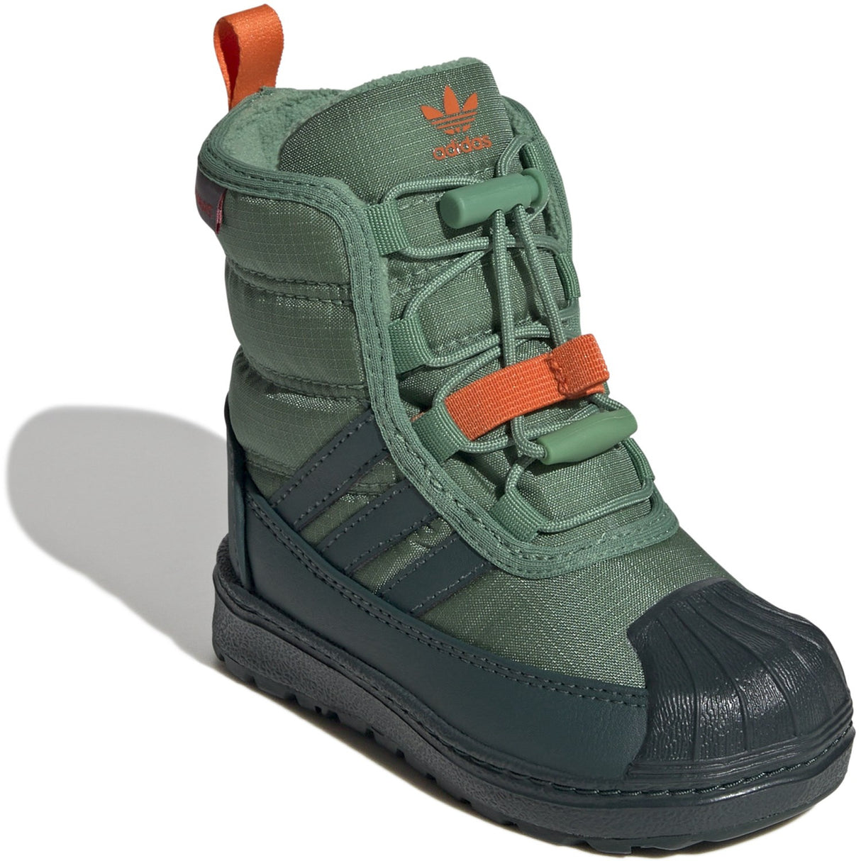 adidas Originals Preloved Green/Mineral Green/Orange Superstar 360 Boot 2.0 I Stövlarr