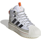 adidas Originals White/Core Black/Putty Grey Superstar Winter Trek J Stövlar