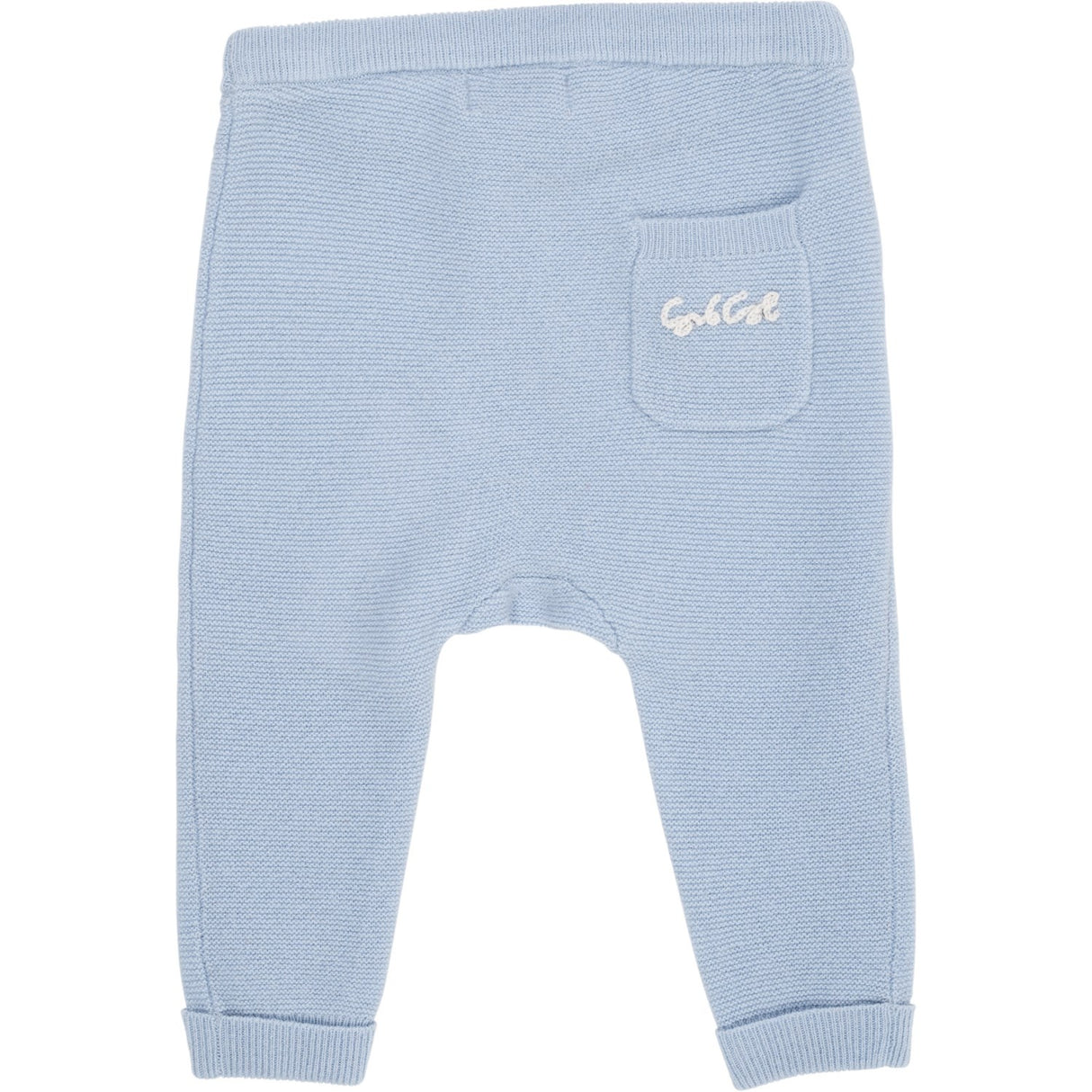 COPENHAGEN COLORS Dusty Blue Cashmere Classic Baby Byxor