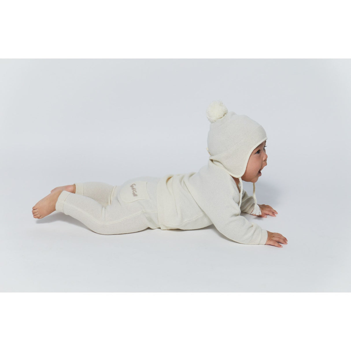 COPENHAGEN COLORS Cream Cashmere Classic Baby Byxor