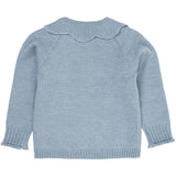 COPENHAGEN COLORS Dusty Blue Merino Marguriette Blus 3