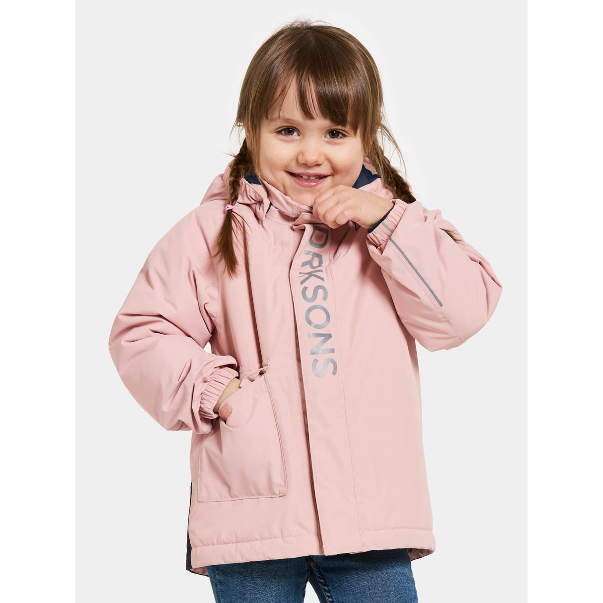 Didriksons Dusty Pink Talvi Kids Jacka 2