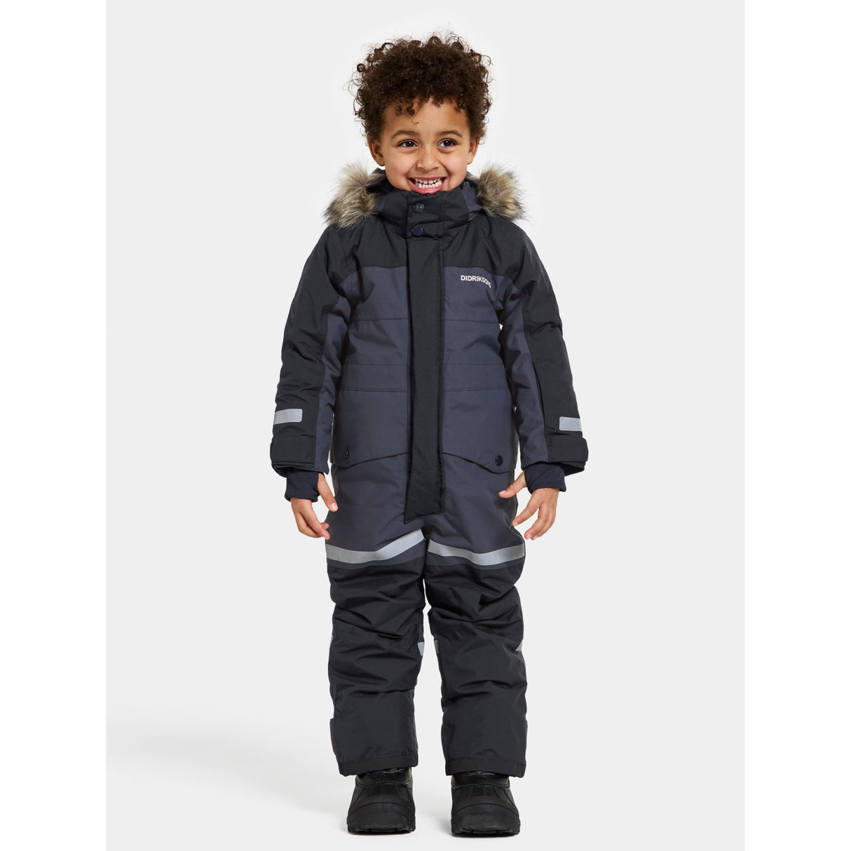 Didriksons Navy Bjärven Kids Vinteroverall 3