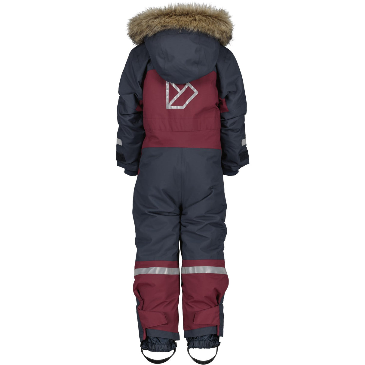 Didriksons Rusty Wine Bjärven Kids Vinteroverall 17