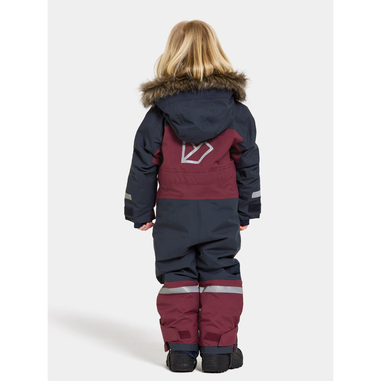 Didriksons Rusty Wine Bjärven Kids Vinteroverall 17