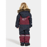 Didriksons Rusty Wine Bjärven Kids Vinteroverall 17