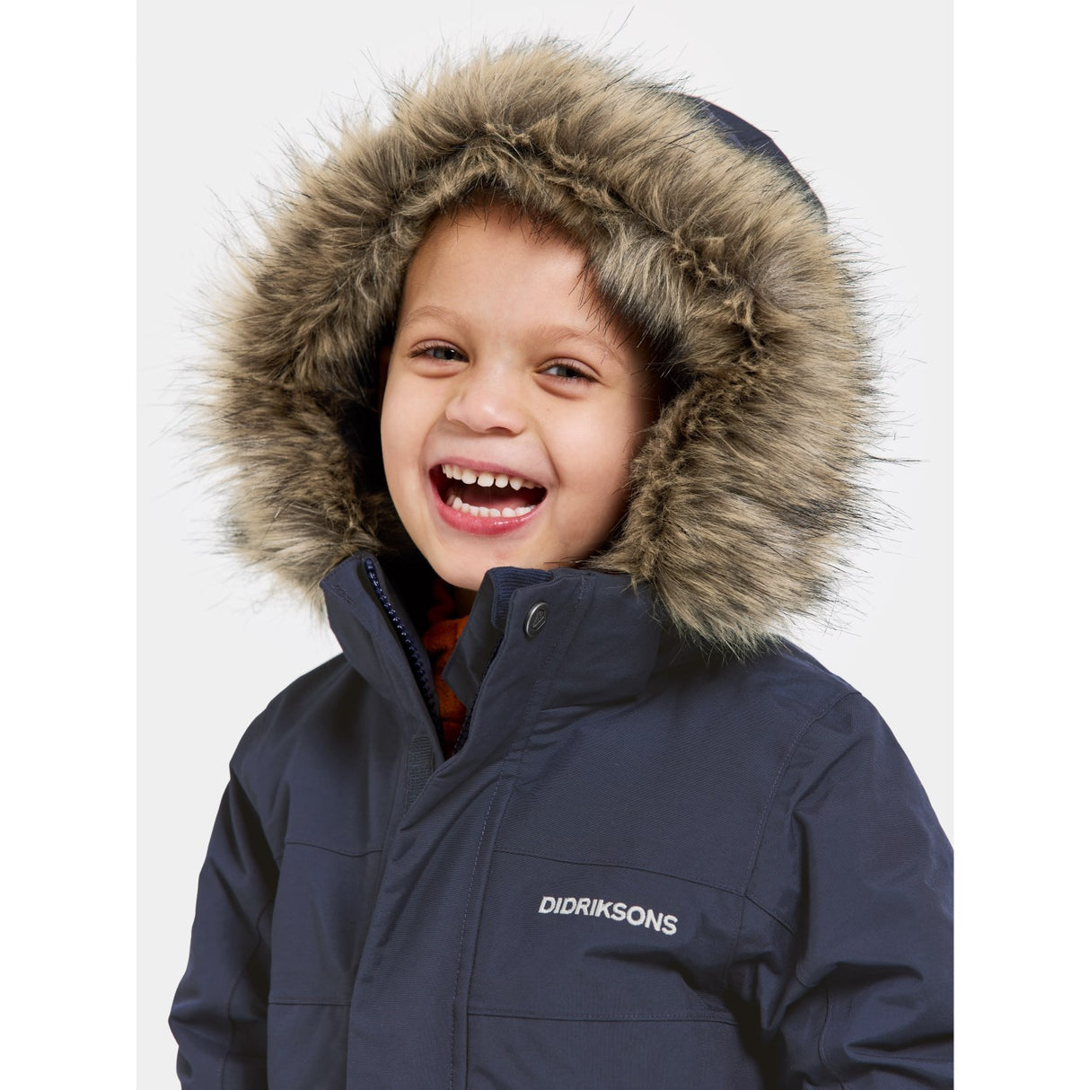 Didriksons Navy Bjärven Kids Parka 3 3