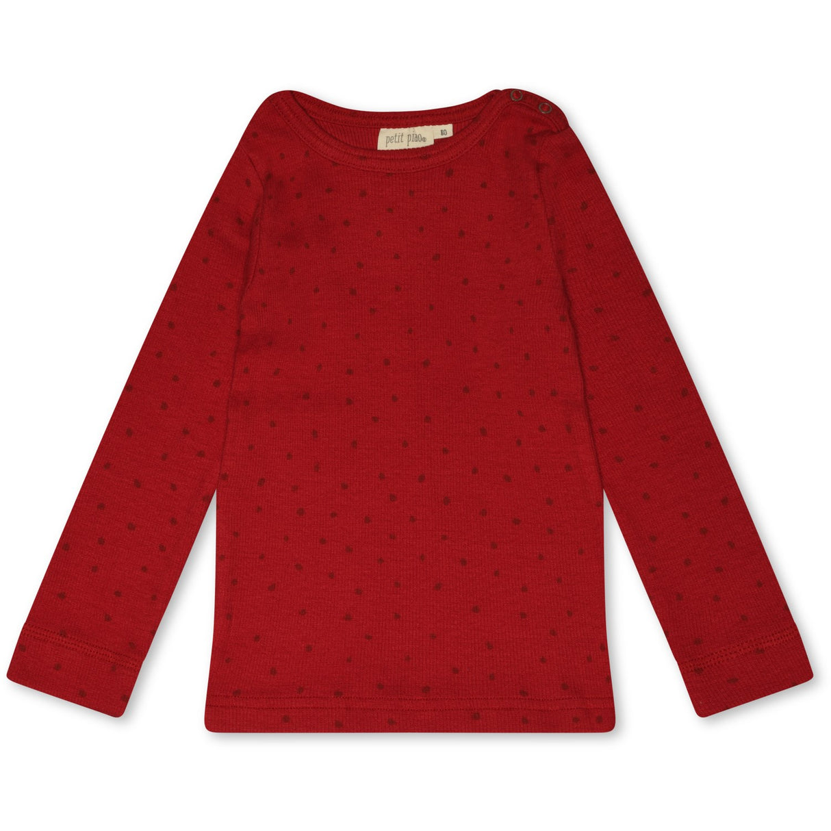 Petit Piao Chili Pepper Dot Blus Modal