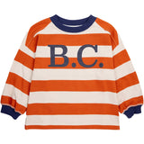 Bobo Choses Orange Bc Stripes Blus