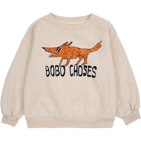 Bobo Choses Offwhite The Clever Fox Sweatshirt