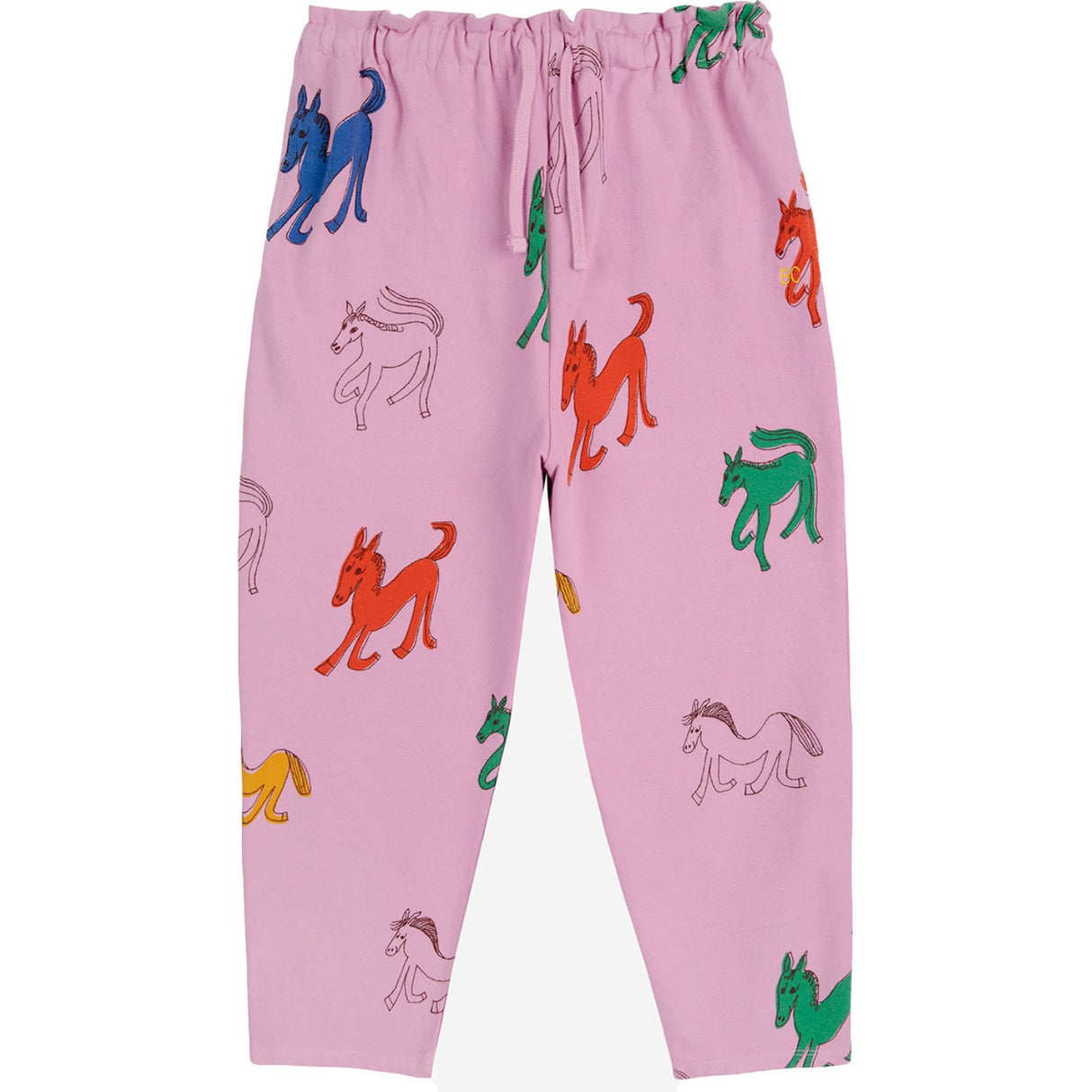 Bobo Choses Pink Wonder Horse All Över Paper Bag Jochging Pants