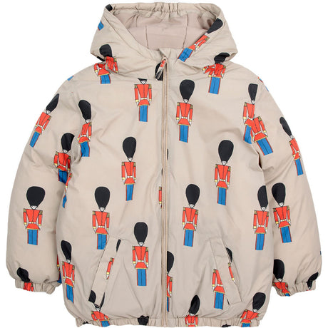 Bobo Choses Light Brown Little Tin Soldiers All Över Anorak