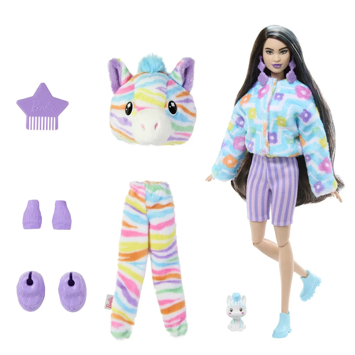 Barbie® Cutie Reveal Color Dreams Zebra