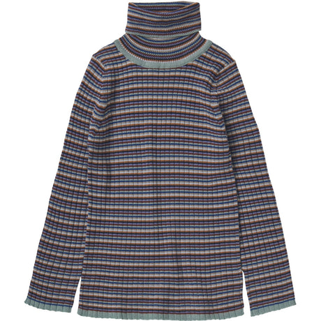 FUB Multi Stripe Rollneck Blus