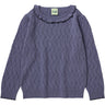 FUB Dusty Violet Pointelle Blus