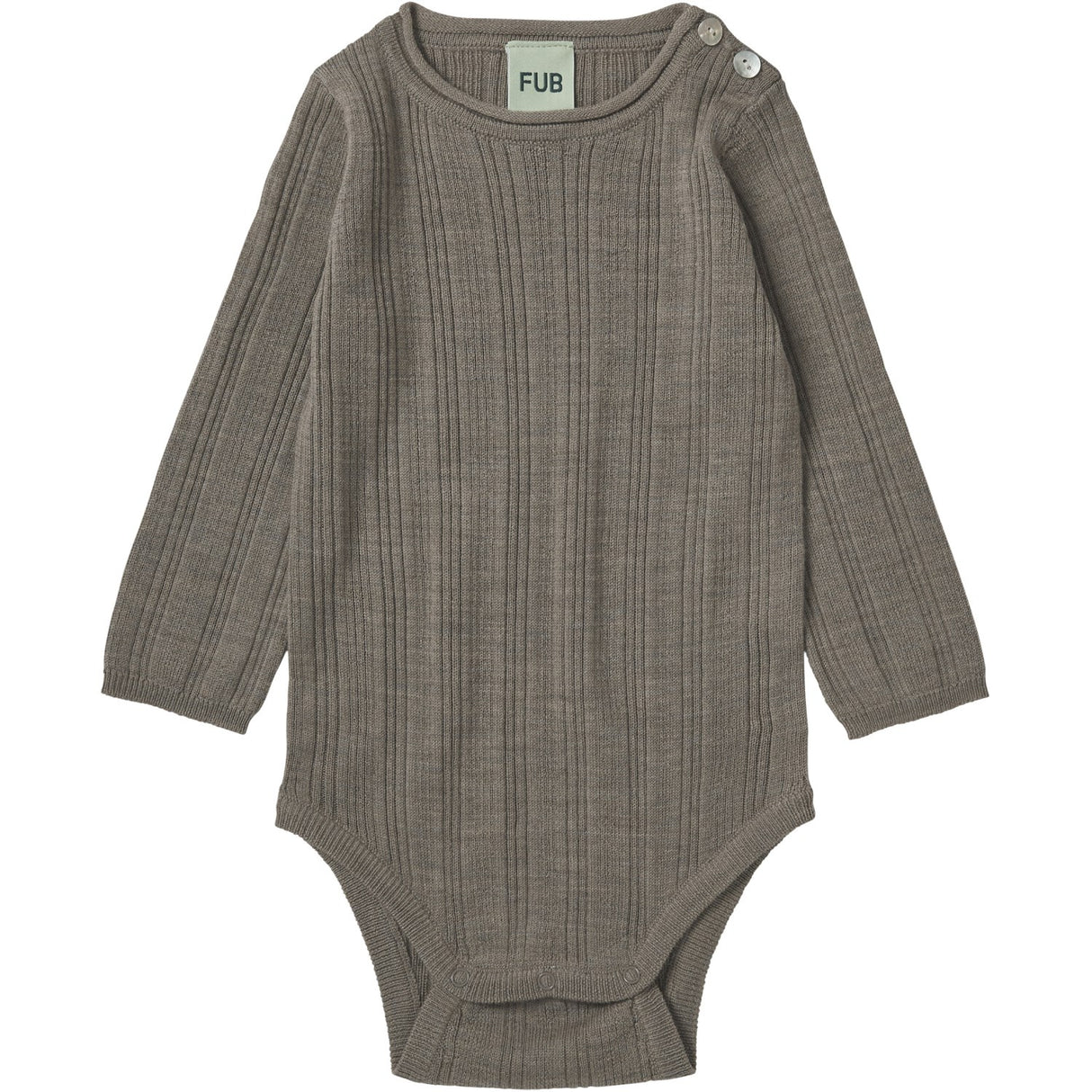 FUB Hazel Melange Bebis Rib Body