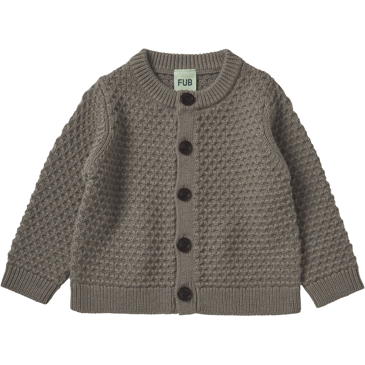 FUB Hazel Melange Bebis Structure Cardigan