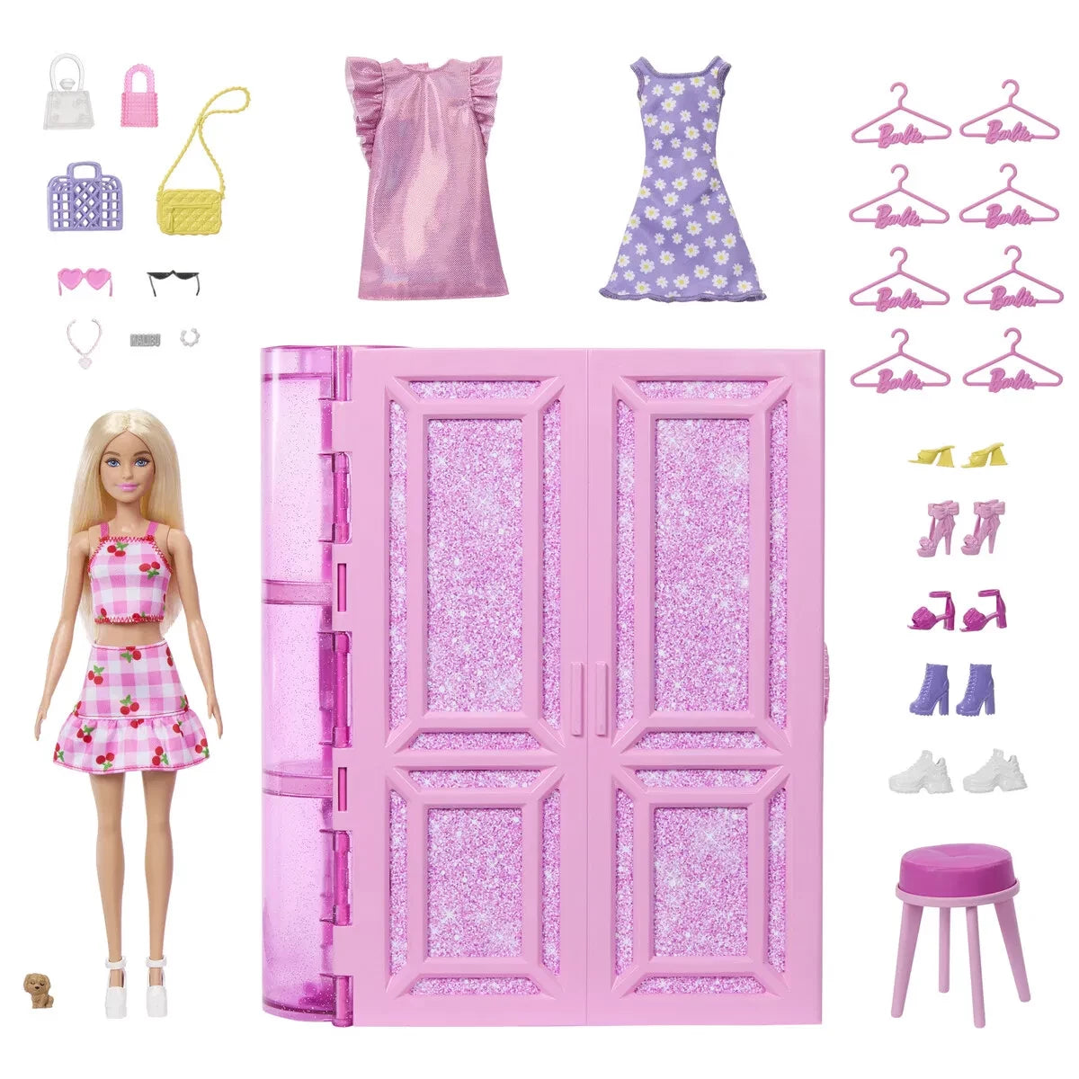 Barbie® Fashion Fun Dream Closet m Docka