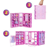 Barbie® Fashion Fun Dream Closet m Docka