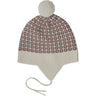 FUB Ecru/Clay/Misty Green Bebis Nordic Hat