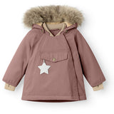 Mini A ture Light plum Wang Fleece Vinterjacka m. Päls