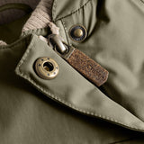 Mini A ture Olive night Wang Fleece Vinterjacka m. Päls