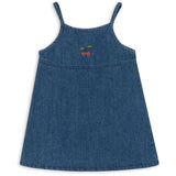 Konges Sløjd Denim Blue Magot Strap Dress Gots