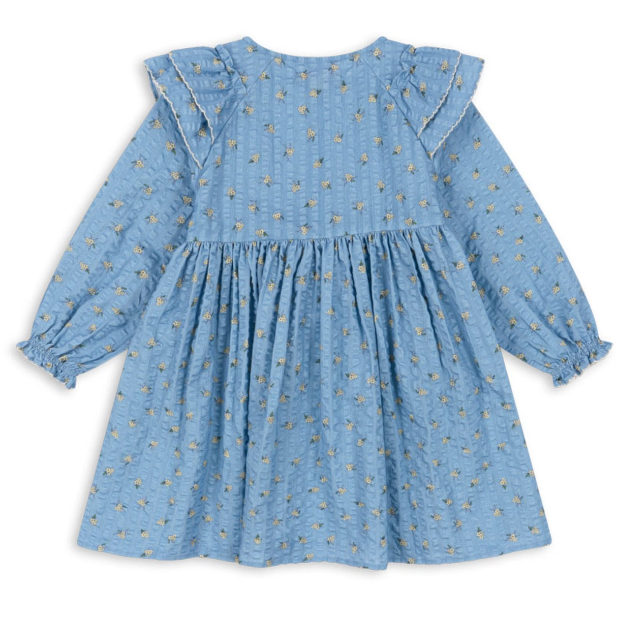 Konges Sløjd Billie Blue Kim Frill Dress Gots