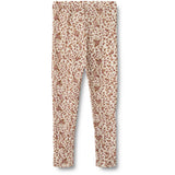 Wheat Rose Flowers Wool Leggings Agi