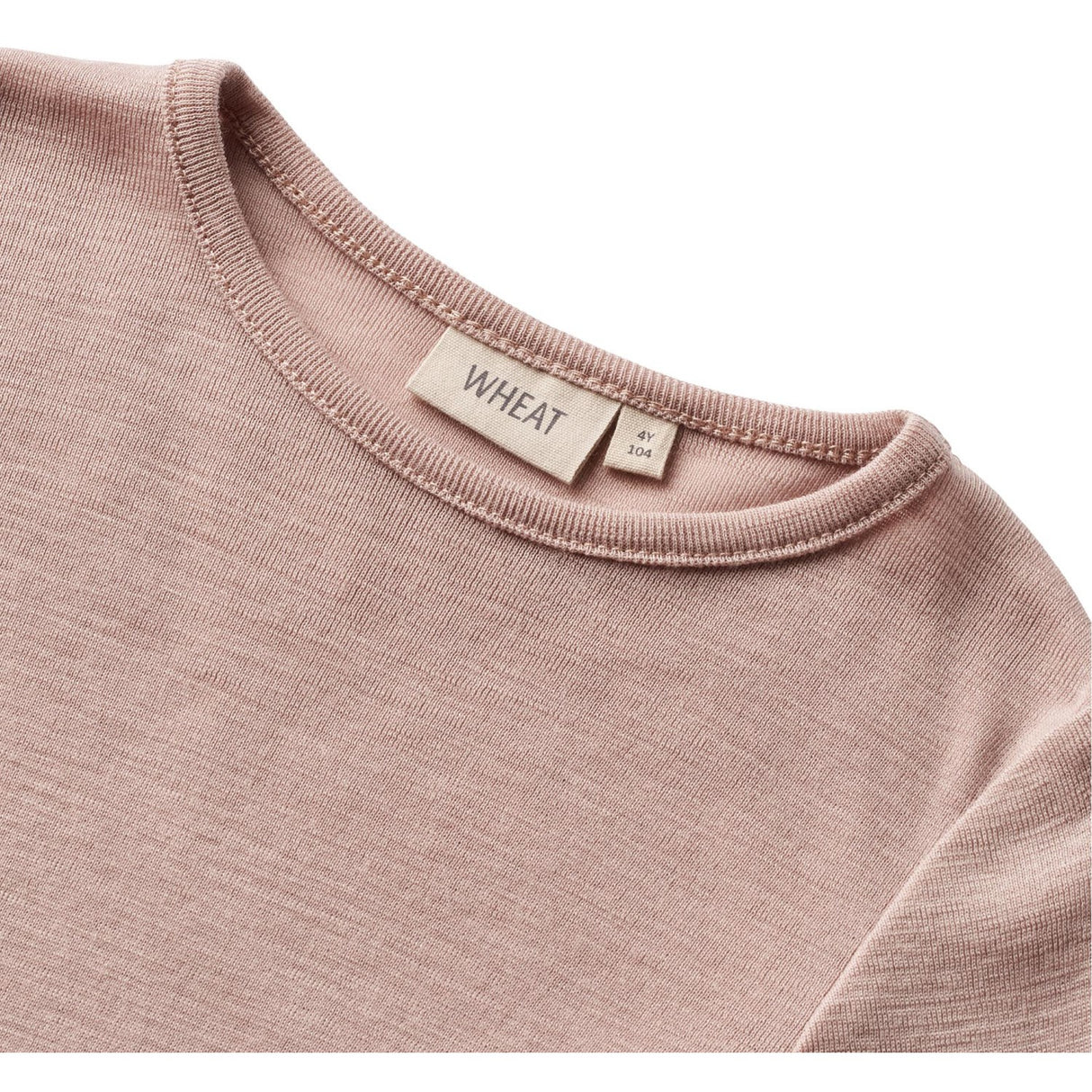 Wheat Dry Rose Wool Blus Alfie