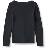 Wheat Navy Wool Blus Alfie